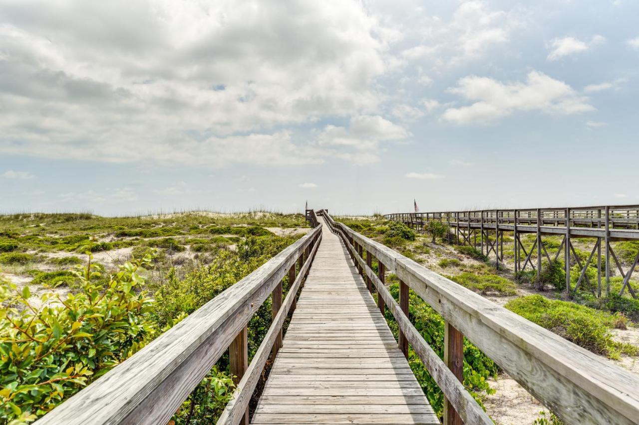 Oceanfront Amelia Island Deck And Boardwalk