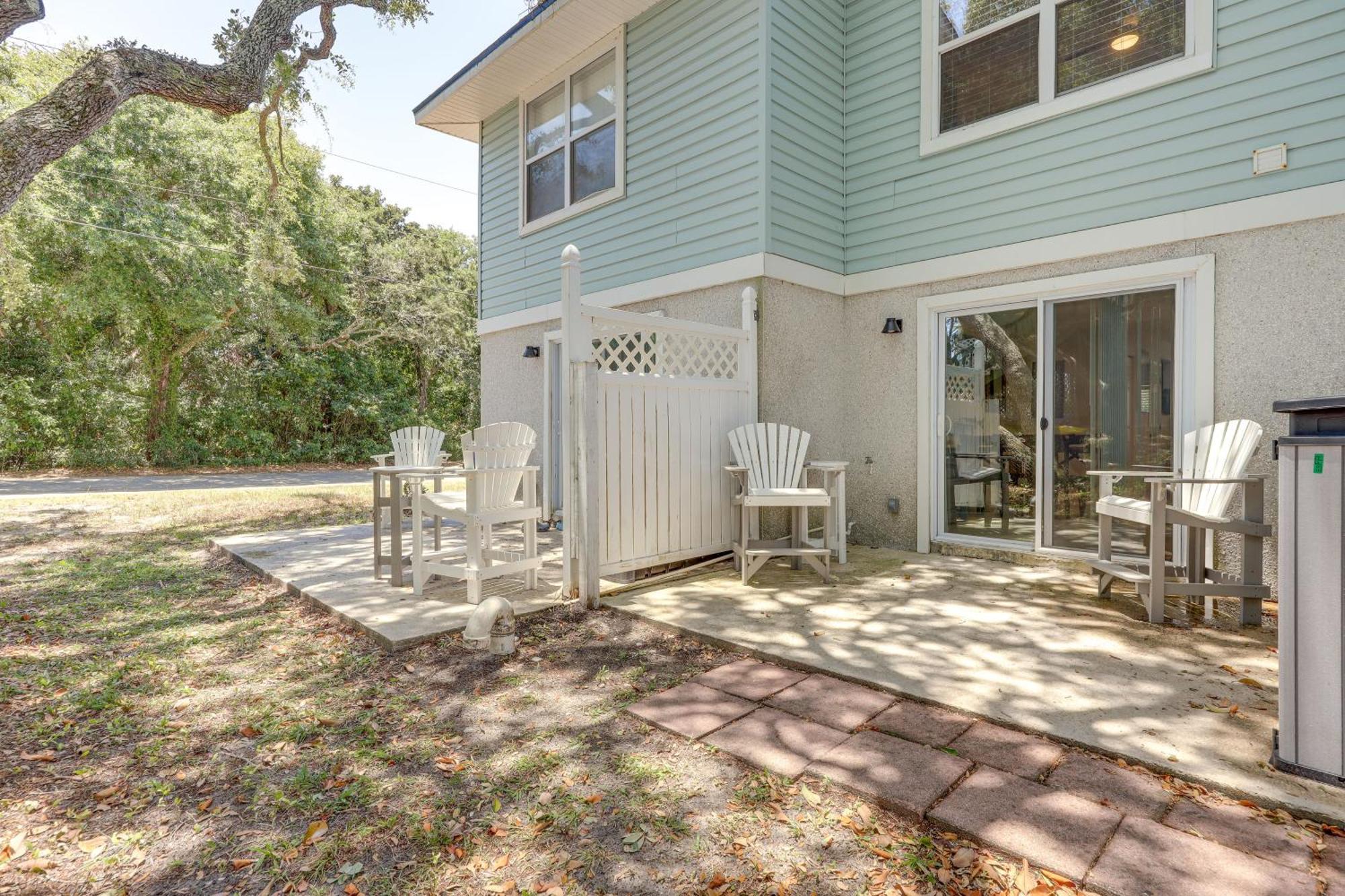 Fernandina Townhome With Patio Walk To Beach! *