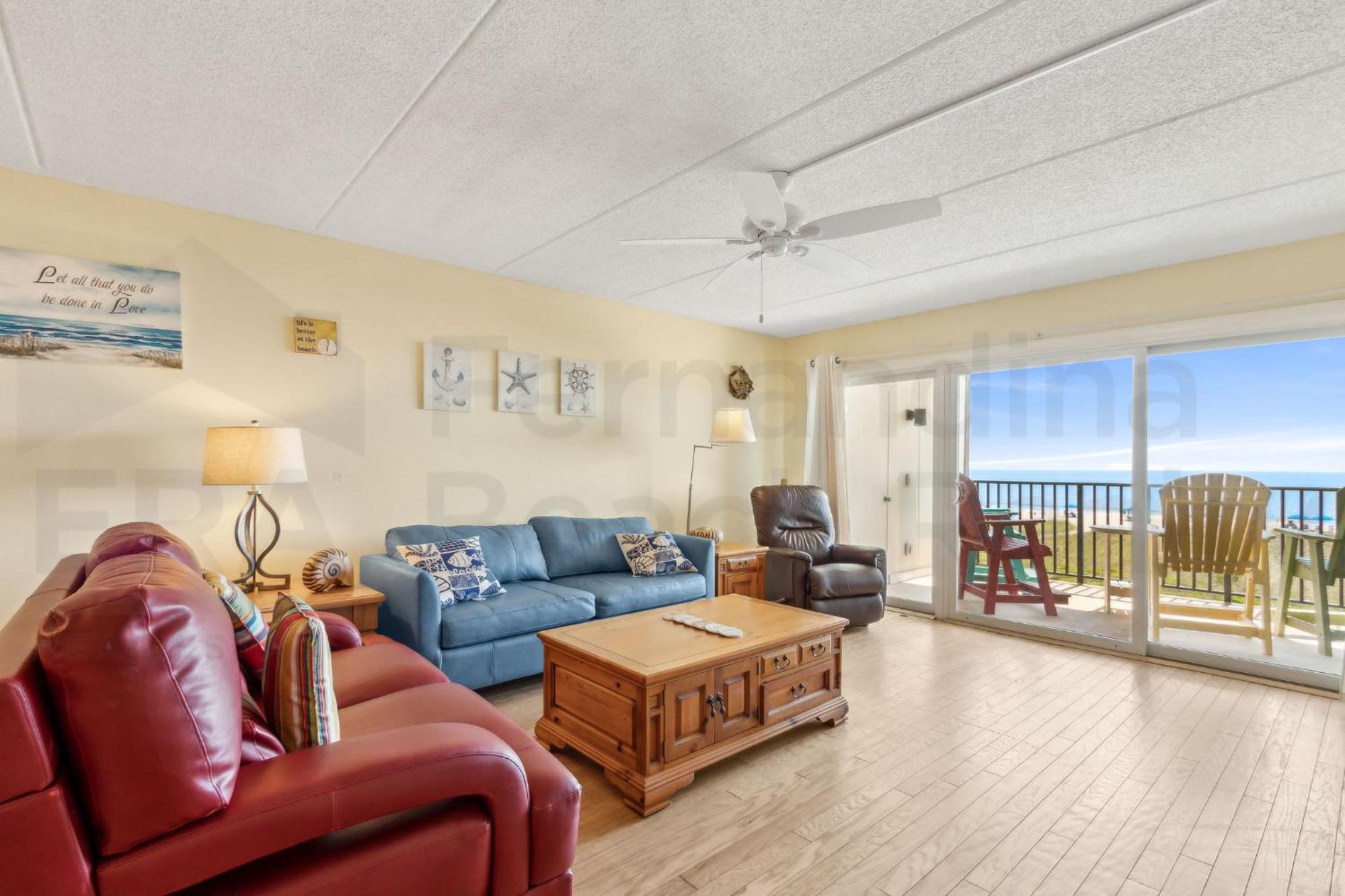 Holiday home Beachfront 2nd Floor Unit. 2 Bedroom 2 Bath Private Balcony With Sweeping Ocean View Fernandina Beach