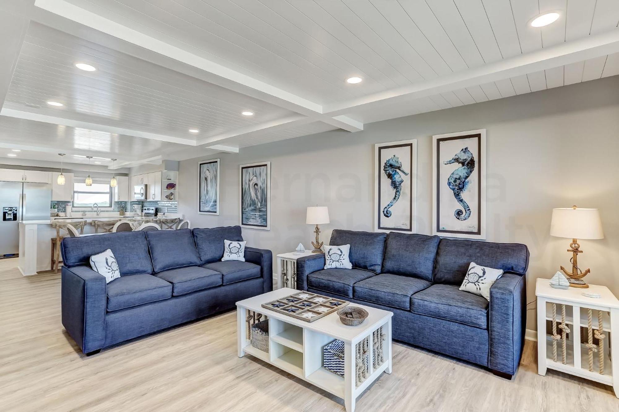 Fully Renovated Oceanfront Getaway With A Modern Coastal Feel And Amazing Ocean Views! 782 Amelia By The Sea