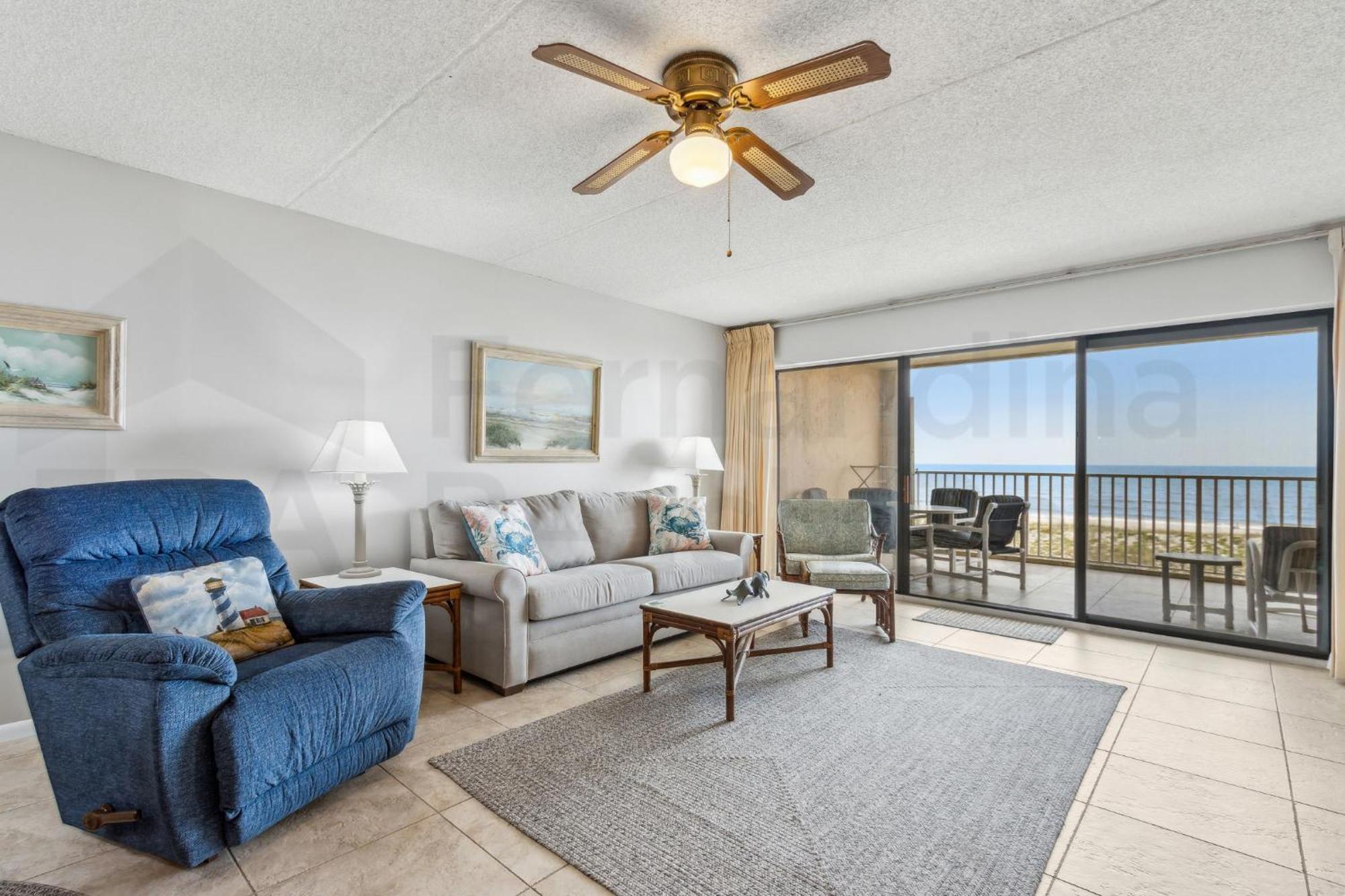 Ocean View From The Master Bedroom And Living With A Spacious Balcony